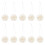Merry Christmas Paper Gift Tags with Cotton String – 100 5
