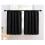 Blackout Thermal Curtains Black 2 pcs 36x30 in 5
