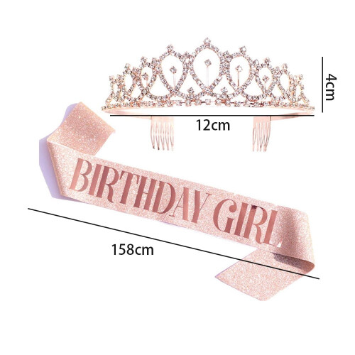 Damen-Tiara mit Blumenmuster, Einheitsgröße 1