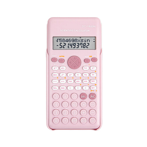 Calculadora científica com 240 funções e visor de 2 linhas. 1