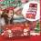 Envelope vermelho de Natal com 6 compartimentos 4