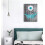 Quadro decorativo de parede com margaridas para banheiro, 30 cm (12 polegadas) 4