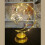 Iron Moon Table Lamp – Battery or USB Powered, Warm LED 5