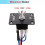 Momentary Rocker Toggle Switch DPDT3-Position Black 2