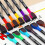 Magnetiska whiteboardpennor med fin spets, 12-pack 4