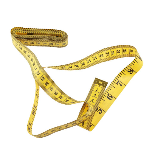 Measuring Tape Double-Scale 120 Inch Yellow 1