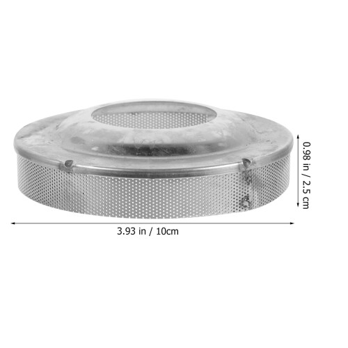 Cotton Candy Sugar Extractor Bowl Mesh 10x10 cm Silver 1 1