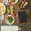 Klar PVC-menuholder til restauranter – Sort 4