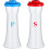 2-pack timglas salt- och pepparkar med lock 1