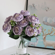 Bouquet Peony Síoda Saorga – Bainis & Baile Réalaíoch