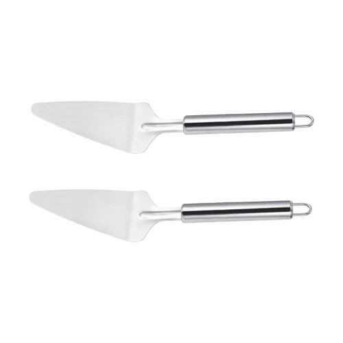 Cortador triangular de pizza e bolo em aço inoxidável de 2 peças