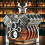 Carafe à whisky V8Engine en résine de qualité supérieure 1