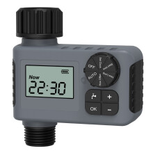 Temporizador de irrigação programável para jardim, 1 zona, digital