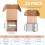 Caixas de envio pretas 9x6x4 polegadas, pacote com 25 unidades 2