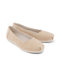 (, ) TOMS Alpargata Ballet Canvas Women's Champagne Espadrilles