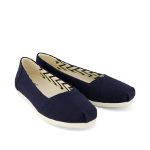 (, ) TOMS Alpargata Ballet Canvas Women's Navy Espadrilles