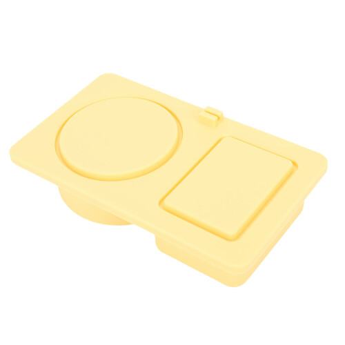 3er-Pack Silikon-Snackbehälter mit Deckeln
