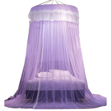 Betthimmel aus Polyester mit Spitzenkuppel, 1,2 x 1,2 x 2,7 m