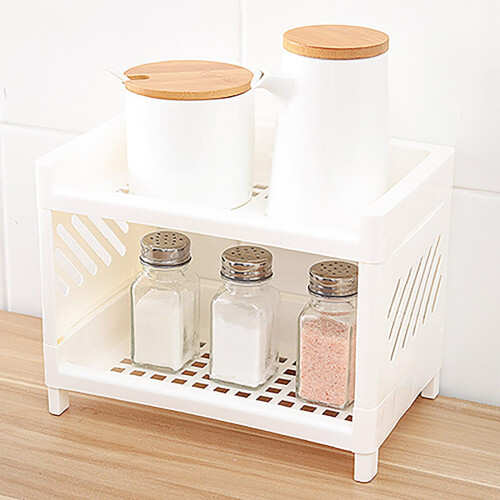 Freestanding Desk Organizer Shelf for Office Dorm Kitchen 1