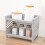 Meiiso freestanding desk organizer shelf 1 piece 5