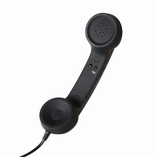 Retro telefonrør med 3,5 mm jackstik, strålingsreducerende 2