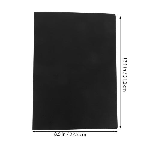 FRCOLOR Portfolio Binder 20 Pockets Clear Protectors 1