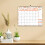Calendrier mural 18 mois 2024-2025, 37,3 x 29,5 cm 2