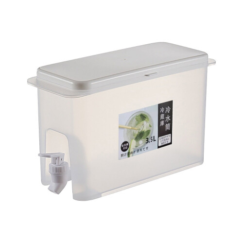 Beverage Dispenser for Fridge 1 Gallon with Spigot 2