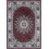 Κόκκινο vintage χαλί με λουλούδια 1,5x1,8 μέτρα 2