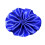 Χαρτοπετσέτες φαγητού Royal Blue Satin (10 τεμάχια) 4