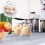 Egg Steamer Rack Stainless Steel for 7 Eggs 2