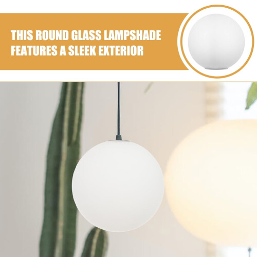 Glaslampskärmsbyte 90mm Rund Glob 2