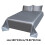 Ice Silk Bed Sheet Set Soft Breathable 3-Piece 3