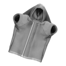 Snake Hoodie for Attention Grabbing Outdoor Activities-Grey