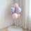 Support à ballons transparent réutilisable avec base (2 ensembles) 2