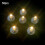 Baloane LED rotunde mini, alb cald, 50 buc. 2