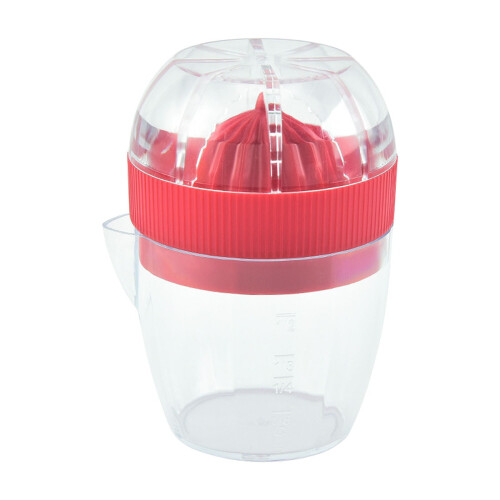 Spremiagrumi manuale – Pressa compatta in plastica rossa 1