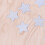 Confete de estrelas com glitter prateado, 100 unidades. 4