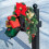 Christmas Mailbox Wreath 37.4 Inch with Berries Greenery 5