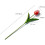 Tulipani artificiali rosa acceso da 34 cm (10 pezzi) 2