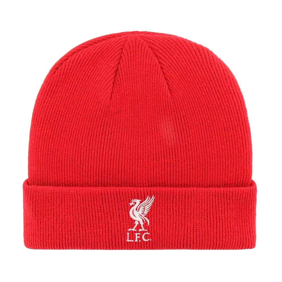 Liverpool Fc Unisex Adult Team Ribbed Beanie