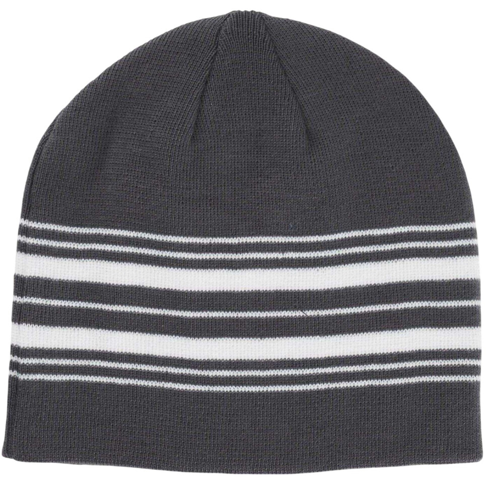 Callaway (One Size, Dark ) Unisex Adult Logo Knitted Beanie Grey
