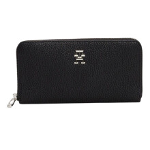 (One Size, Black) Tommy Hilfiger Womens/Ladies Emblem Wallet