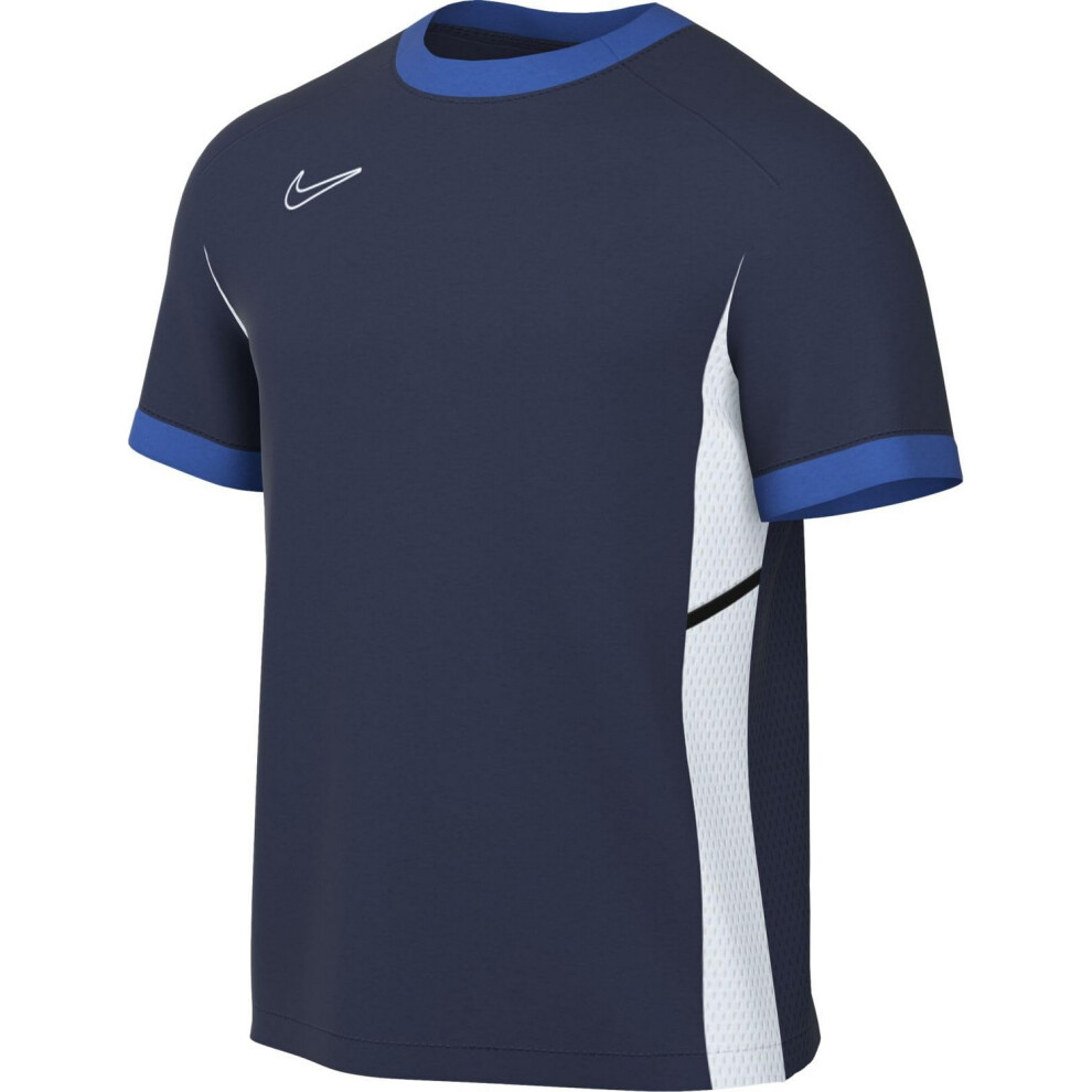 Nike (S, Navy ) Mens Academy 25 Ss T-Shirt Blue