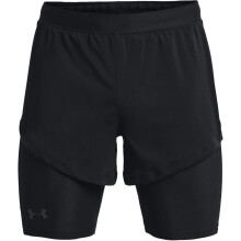 Under Armour Mens Rush 2 in 1 Running Shorts