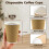 12oz Triple Wall Ripple Takeaway 200pcs Beige Cups 4