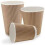 12oz Triple Wall Ripple Takeaway 200pcs Beige Cups 1