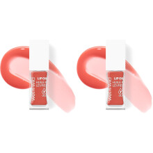 wet n wild Lip Oil - Lightweight, Non-Sticky, Hydrating & Nourishing Formula with Marula & Jojoba Oils, Vegan & Cruelty-Free - Cedar Rose (Pack of 2)