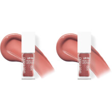 wet n wild Lip Oil - Lightweight, Non-Sticky, Hydrating & Nourishing Formula with Marula & Jojoba Oils, Vegan & Cruelty-Free - Cocoa Rose (Pack of 2)