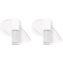 wet n wild Lip Oil - Lightweight, Non-Sticky, Hydrating & Nourishing Formula with Marula, & Jojoba Oils, Vegan & Cruelty-Free-Crystal Ball (Pack of 2)